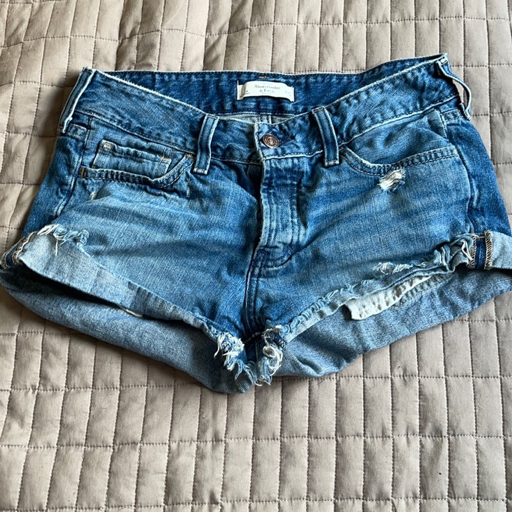 Gently worn jean shorts